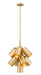 Z-Lite Canada - Nine Light Chandelier - Lumina - Modern Gold- Union Lighting Luminaires Decor