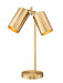 Z-Lite Canada - Two Light Table Lamp - Lumina - Modern Gold- Union Lighting Luminaires Decor