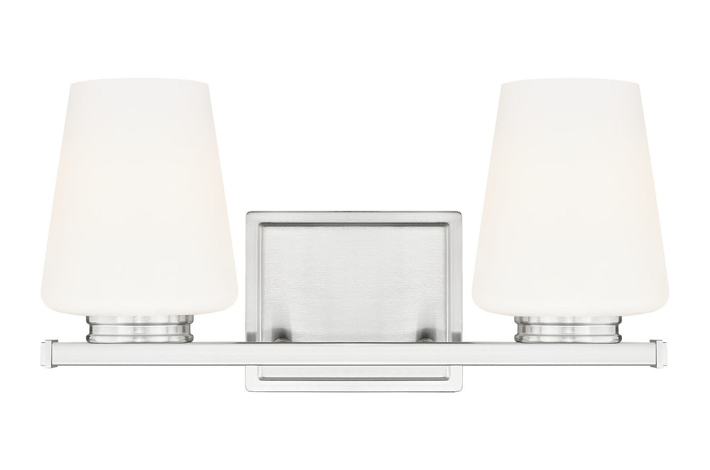 Z-Lite Canada - Two Light Vanity - Nextra - Brushed Nickel- Union Lighting Luminaires Decor