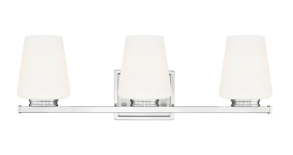 Z-Lite Canada - Three Light Vanity - Nextra - Brushed Nickel- Union Lighting Luminaires Decor