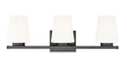 Z-Lite Canada - Three Light Vanity - Nextra - Matte Black- Union Lighting Luminaires Decor