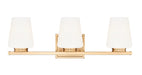 Z-Lite Canada - Three Light Vanity - Nextra - Modern Gold- Union Lighting Luminaires Decor