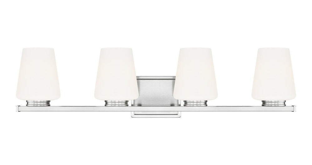 Z-Lite Canada - Four Light Vanity - Nextra - Brushed Nickel- Union Lighting Luminaires Decor