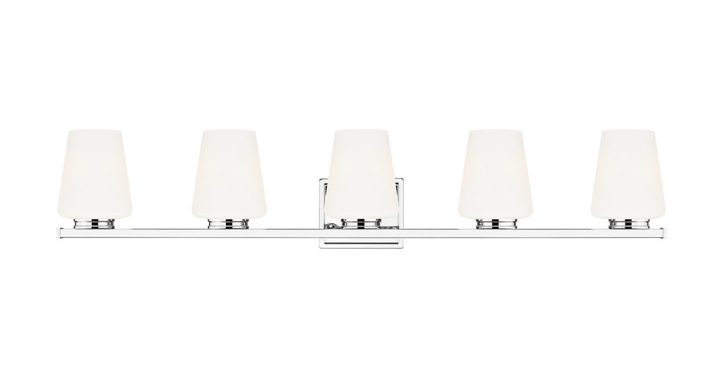 Z-Lite Canada - Five Light Vanity - Nextra - Chrome- Union Lighting Luminaires Decor