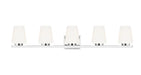 Z-Lite Canada - Five Light Vanity - Nextra - Chrome- Union Lighting Luminaires Decor