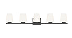 Z-Lite Canada - Five Light Vanity - Nextra - Matte Black- Union Lighting Luminaires Decor