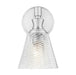 Z-Lite Canada - One Light Wall Sconce - Auden - Brushed Nickel- Union Lighting Luminaires Decor