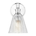 Z-Lite Canada - One Light Wall Sconce - Auden - Chrome- Union Lighting Luminaires Decor