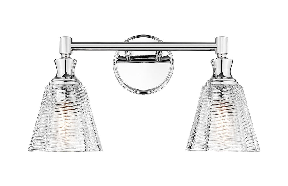 Z-Lite Canada - Two Light Vanity - Auden - Chrome- Union Lighting Luminaires Decor