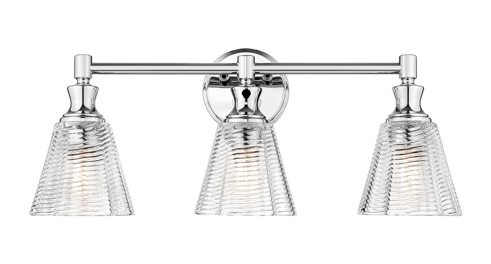 Z-Lite Canada - Three Light Vanity - Auden - Chrome- Union Lighting Luminaires Decor