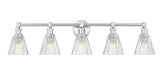 Z-Lite Canada - Five Light Vanity - Auden - Brushed Nickel- Union Lighting Luminaires Decor