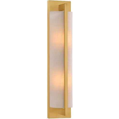 Savoy House Canada - Two Light Wall Sconce - Carver - Warm Brass- Union Lighting Luminaires Decor