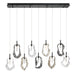 Eurofase Canada - LED Linear Chandelier - Norah - Matte Black- Union Lighting Luminaires Decor