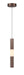 Eurofase Canada - LED Pendant - Ronda - Harlow Bronze- Union Lighting Luminaires Decor