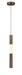 Eurofase Canada - LED Pendant - Ronda - Harlow Bronze- Union Lighting Luminaires Decor