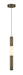 Eurofase Canada - LED Pendant - Ronda - Weathered Brass- Union Lighting Luminaires Decor