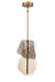 Eurofase Canada - LED Pendant - Grotto - Antique Brass- Union Lighting Luminaires Decor