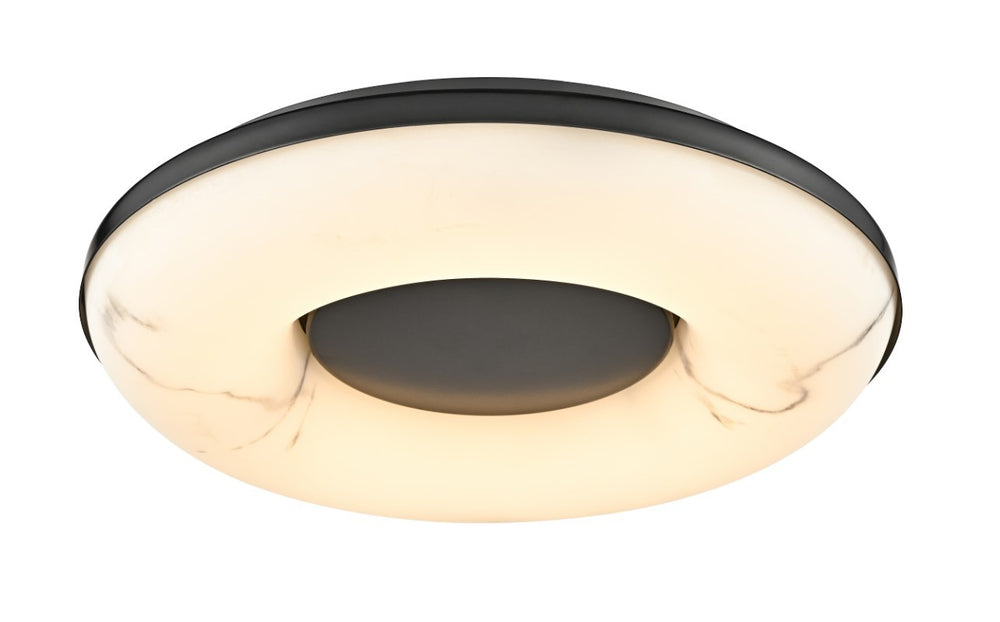 DVI Canada - LED Flush Mount - Beignet - Ebony- Union Lighting Luminaires Decor