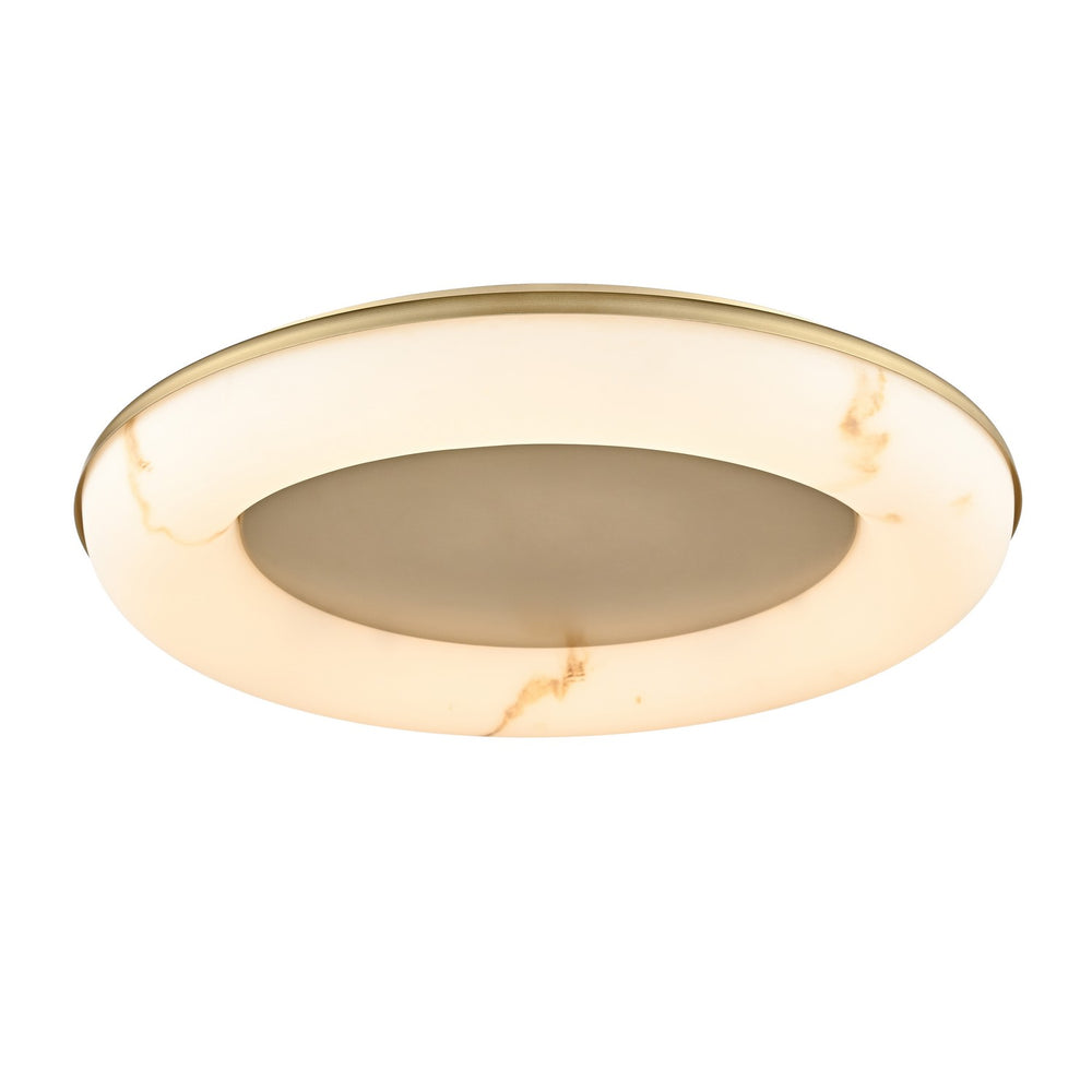 DVI Canada - LED Flush Mount - Beignet - Champagne Gold- Union Lighting Luminaires Decor