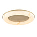 DVI Canada - LED Flush Mount - Beignet - Champagne Gold- Union Lighting Luminaires Decor
