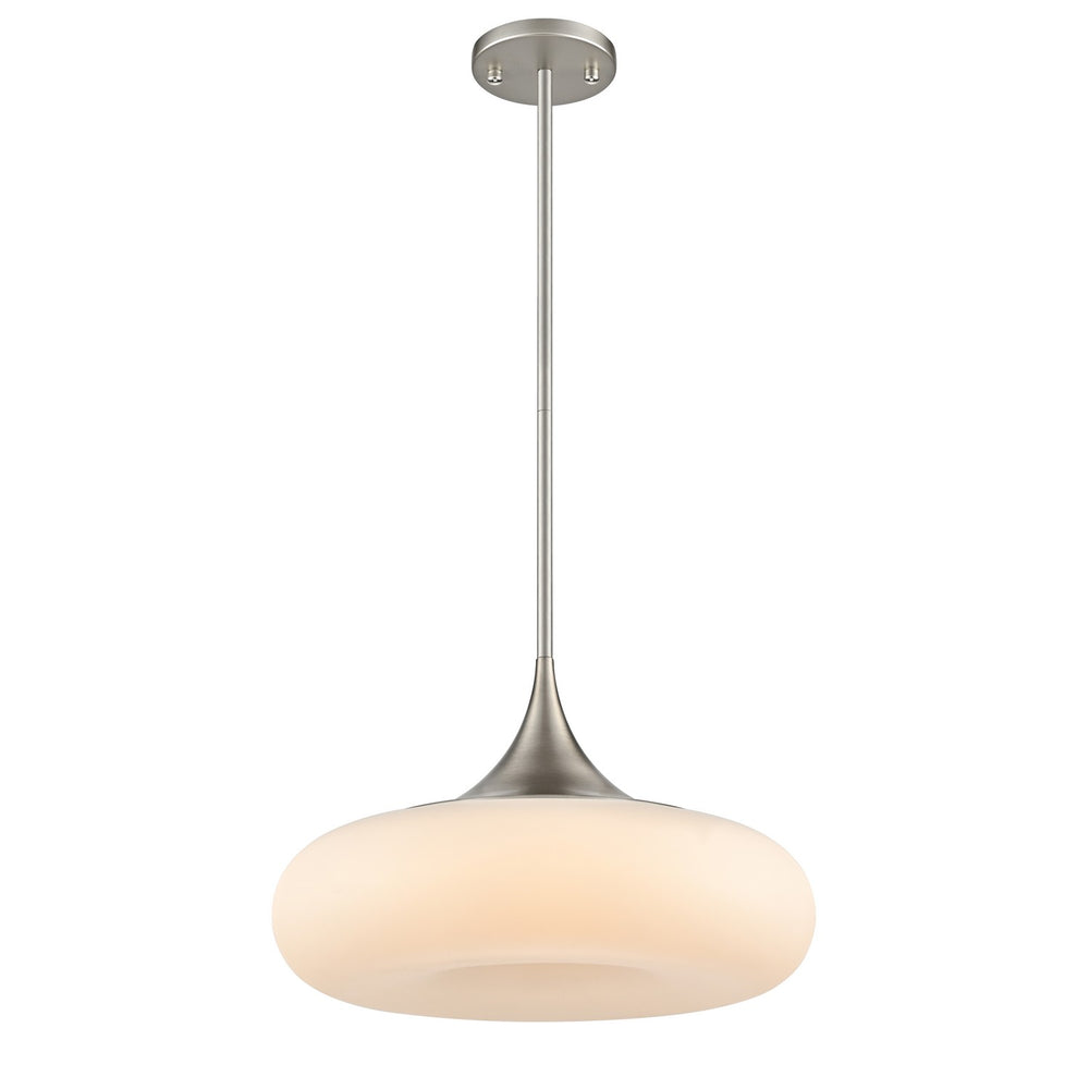 DVI Canada - LED Pendant - Portage - Satin Nickel- Union Lighting Luminaires Decor