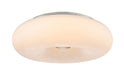 DVI Canada - LED Flush Mount - Portage - Satin Nickel- Union Lighting Luminaires Decor