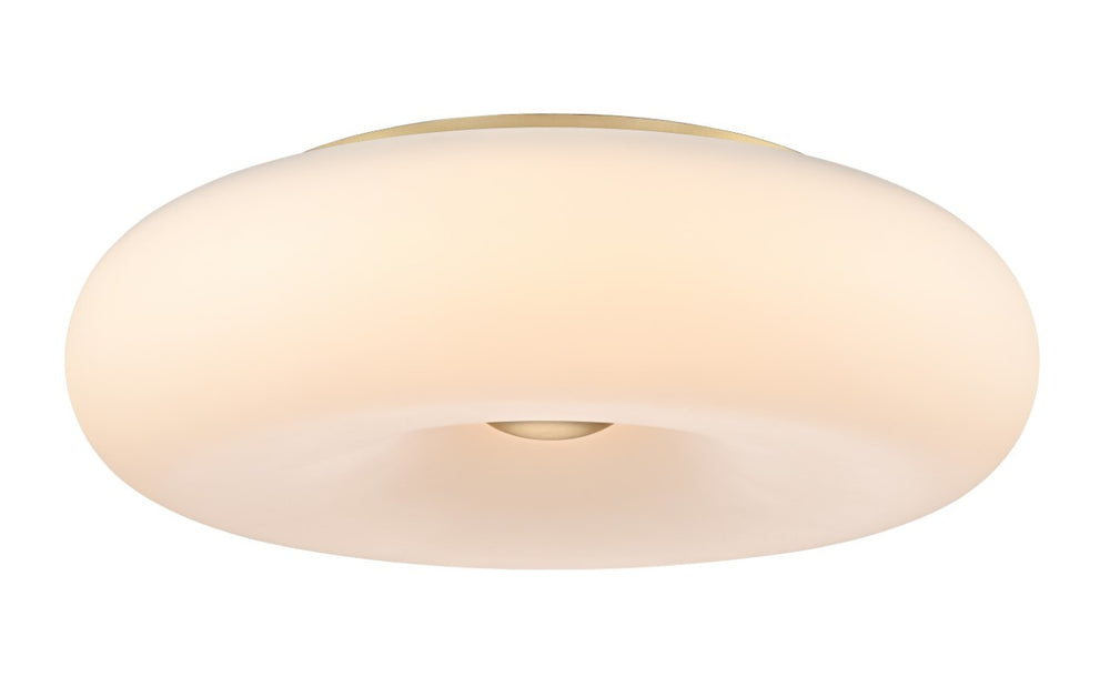DVI Canada - LED Flush Mount - Portage - Champagne Gold- Union Lighting Luminaires Decor
