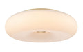 DVI Canada - LED Flush Mount - Portage - Champagne Gold- Union Lighting Luminaires Decor