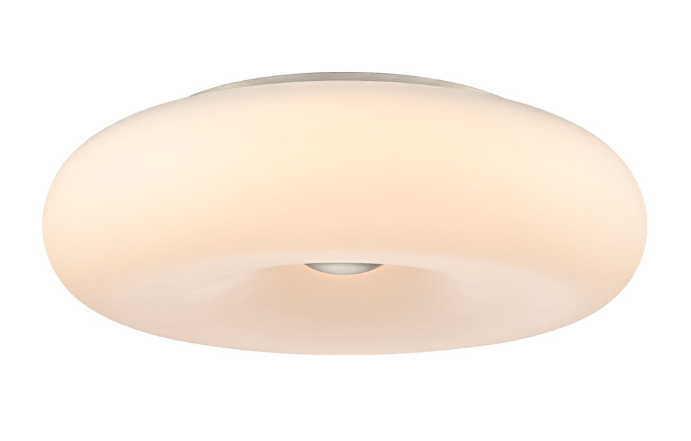 DVI Canada - LED Flush Mount - Portage - Satin Nickel- Union Lighting Luminaires Decor