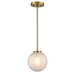 DVI Canada - One Light Pendant - Escarpment - Champagne Gold- Union Lighting Luminaires Decor