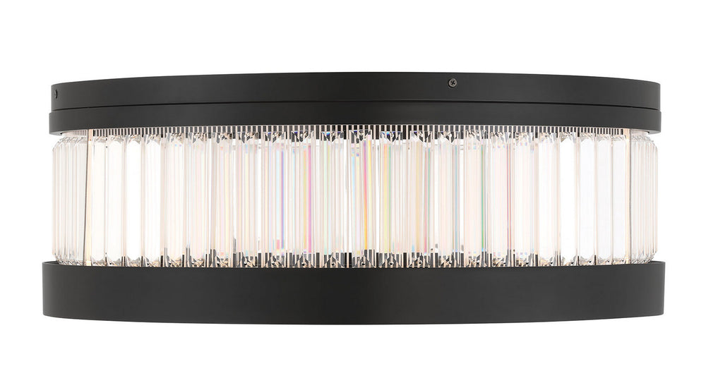 Eurofase Canada - LED Flush Mount - Empra - Matte Black- Union Lighting Luminaires Decor