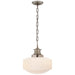 Visual Comfort Signature Canada - One Light Pendant - Milton Road - Polished Nickel- Union Lighting Luminaires Decor