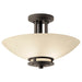 Kichler Canada - Two Light Semi Flush Mount - Hendrik - Olde Bronze- Union Lighting Luminaires Decor