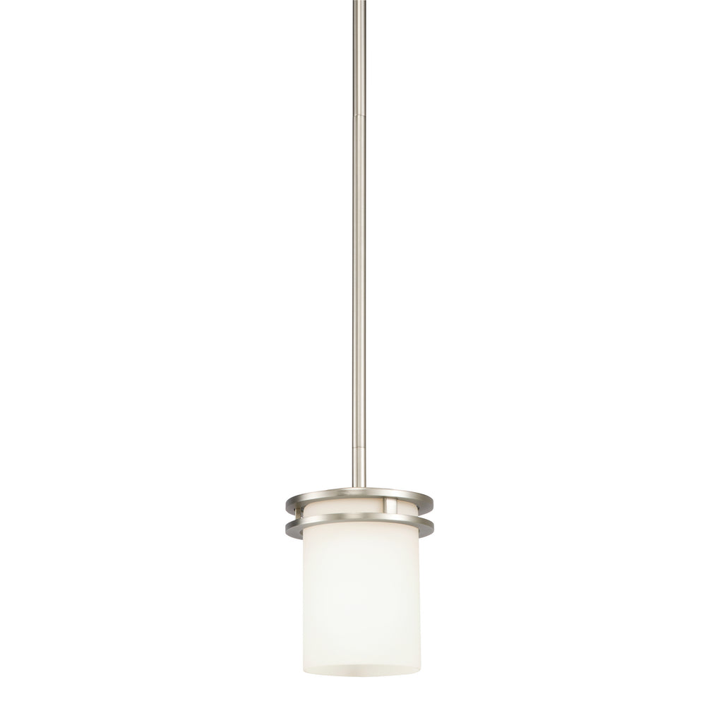 Kichler Canada - One Light Mini Pendant - Hendrik - Brushed Nickel- Union Lighting Luminaires Decor