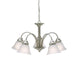 Kichler Canada - Five Light Chandelier - Wynberg - Brushed Nickel- Union Lighting Luminaires Decor