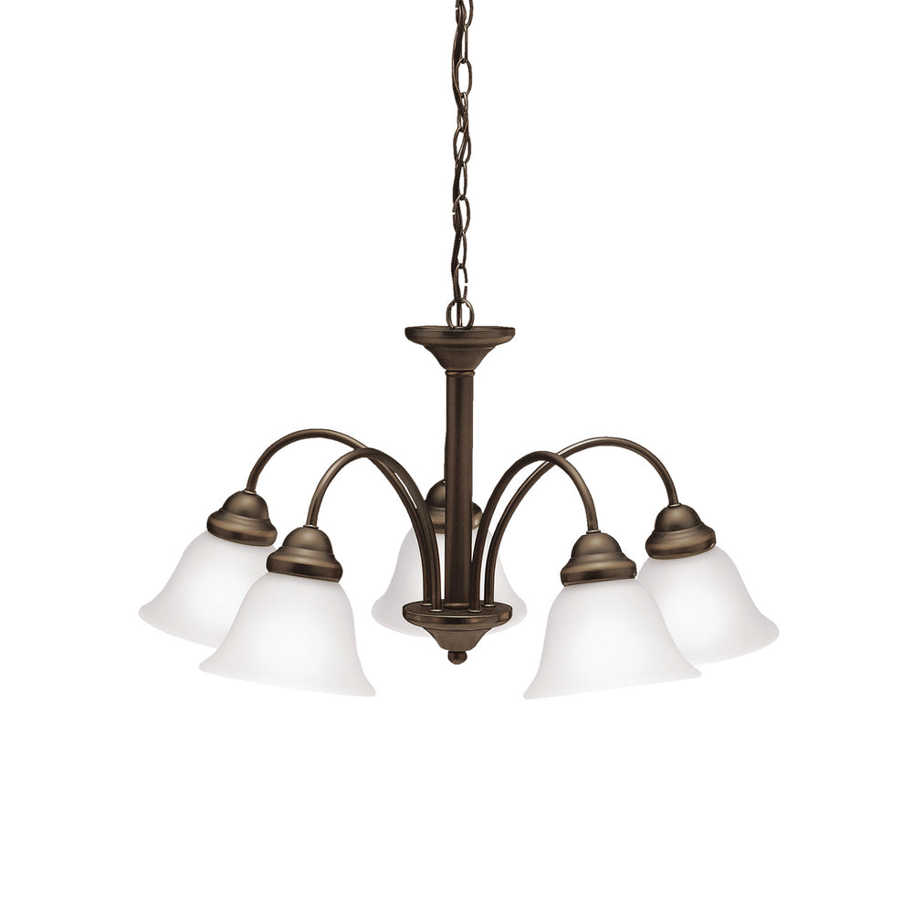 Kichler Canada - Five Light Chandelier - Wynberg - Olde Bronze- Union Lighting Luminaires Decor