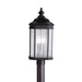 Kichler Canada - Three Light Outdoor Post Mount - Kirkwood - Black- Union Lighting Luminaires Decor