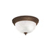 Kichler Canada - Two Light Flush Mount - Tannery Bronze- Union Lighting Luminaires Decor