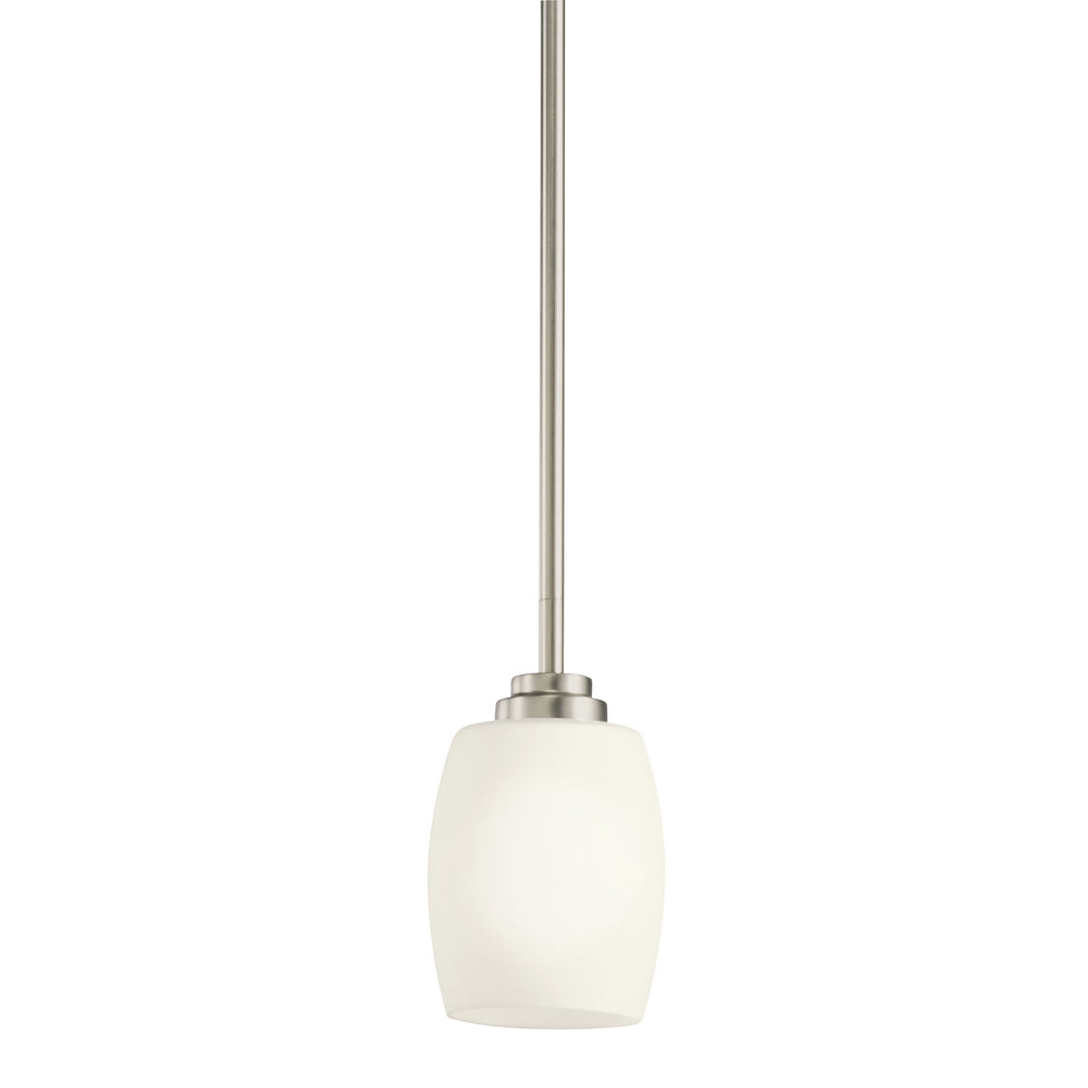 Kichler Canada - One Light Mini Pendant - Eileen - Brushed Nickel- Union Lighting Luminaires Decor