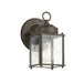 Kichler Canada - One Light Outdoor Wall Mount - Tannery Bronze- Union Lighting Luminaires Decor