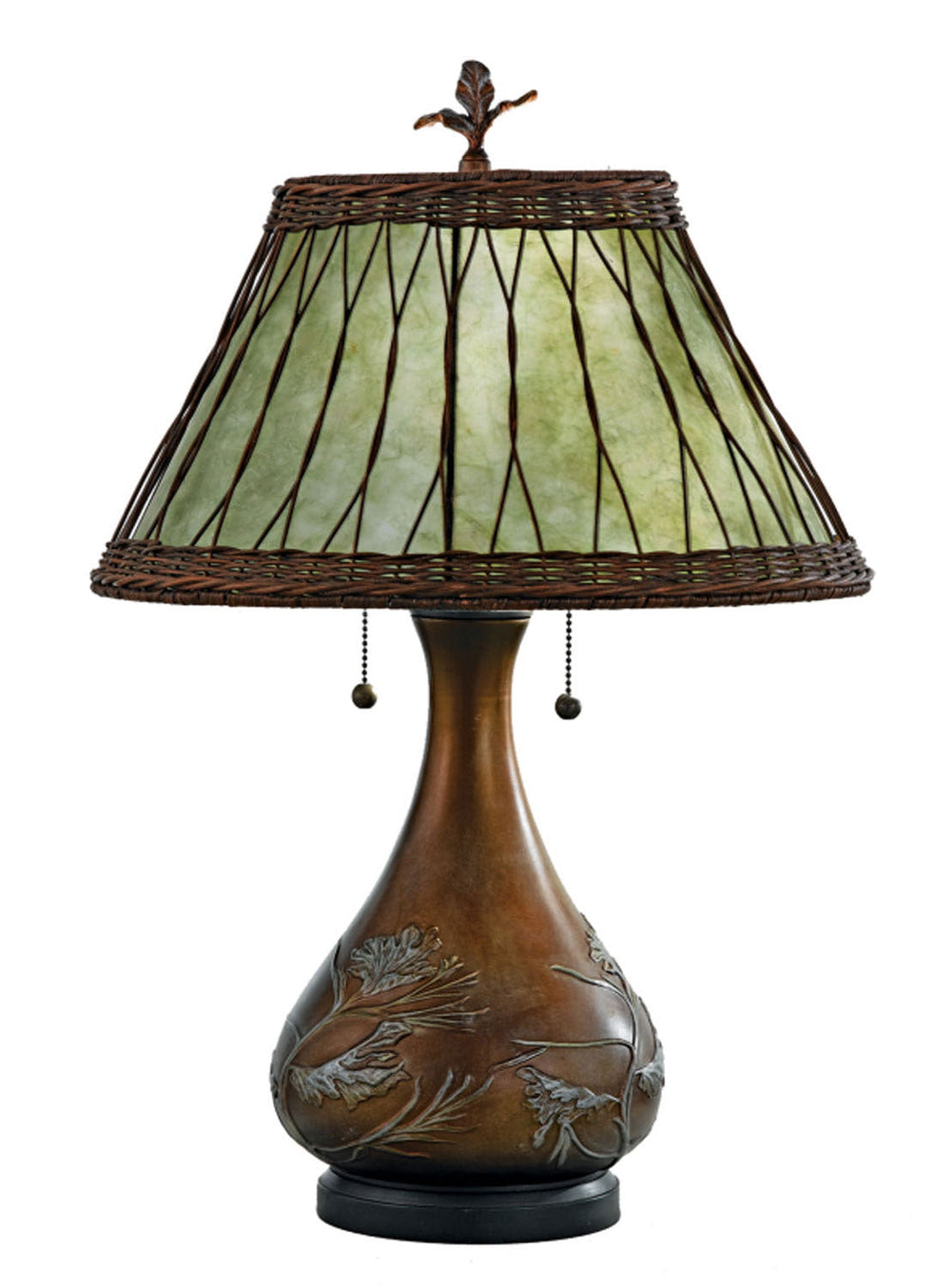 Quoizel - Two Light Table Lamp - Highland - Brzd Bse- Union Lighting Luminaires Decor