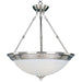 Maxim - Three Light Pendant - Essentials - 584x - Satin Nickel- Union Lighting Luminaires Decor