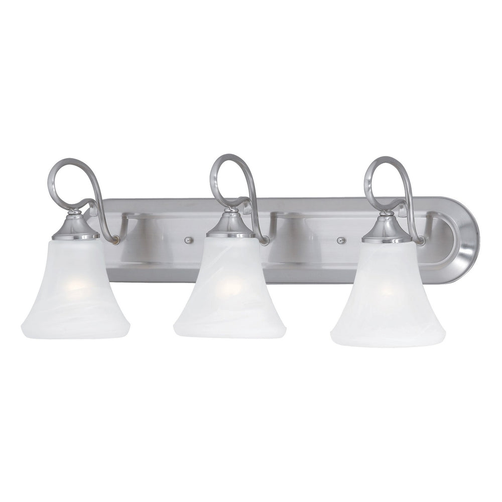 ELK Home - Three Light Vanity - Elipse - Brushed Nickel- Union Lighting Luminaires Decor