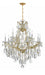 Crystorama - 13 Light Chandelier - Maria Theresa - Gold- Union Lighting Luminaires Decor