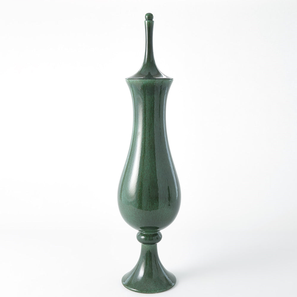 Tower Jar Emerald