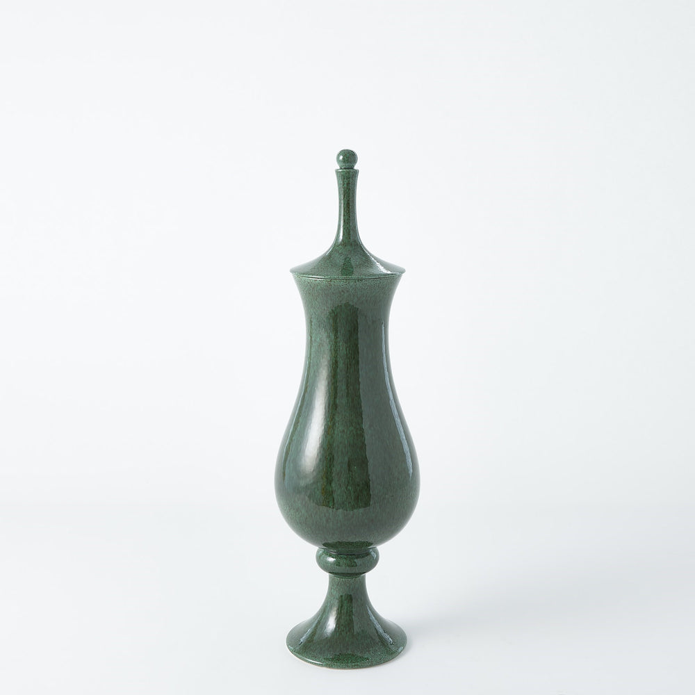 Tower Jar Emerald