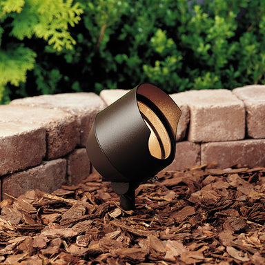 Kichler Canada - One Light Landscape Accent - Textured Architectural Bronze- Union Lighting Luminaires Decor