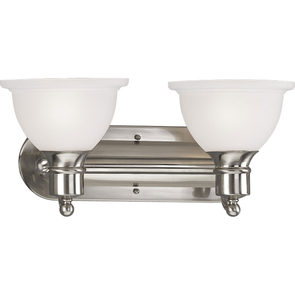 Progress Canada - Two Light Bath Bracket - Madison - Brushed Nickel- Union Lighting Luminaires Decor