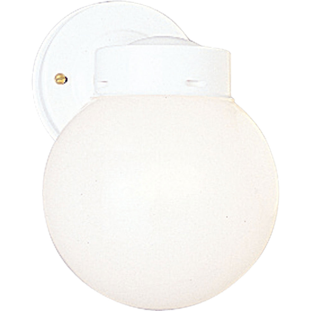 Progress Canada - One Light Wall Lantern - Utility Lantern - White- Union Lighting Luminaires Decor
