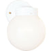 Progress Canada - One Light Wall Lantern - Utility Lantern - White- Union Lighting Luminaires Decor